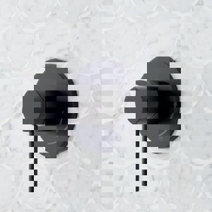 Single Handle Volume Control Valve Trim in Matte Black